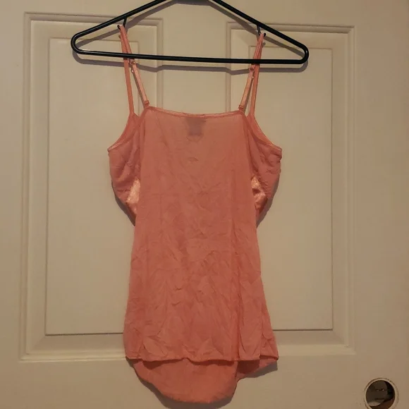 Like new light pink padded tank. - Picture 3 of 4
